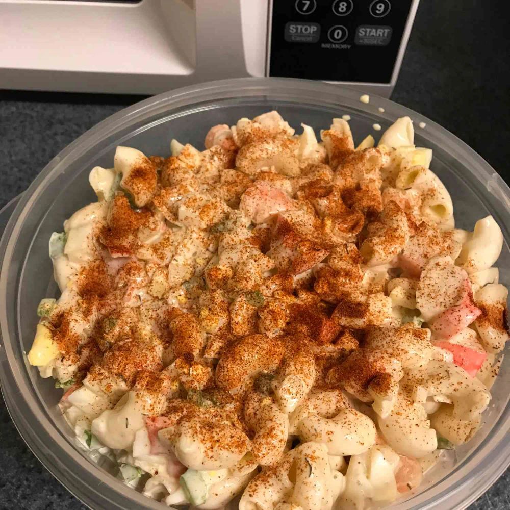 Shrimp and Crab Macaroni Salad