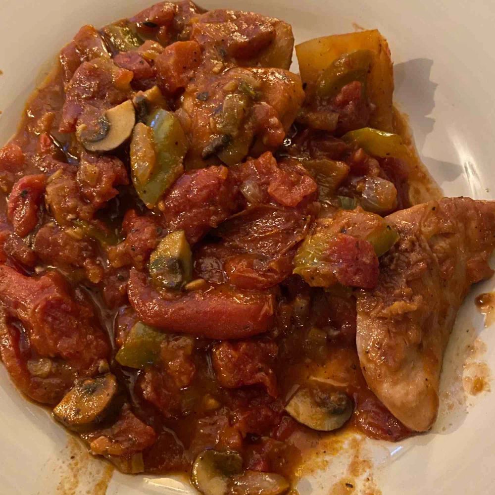 Mom's Chicken Cacciatore