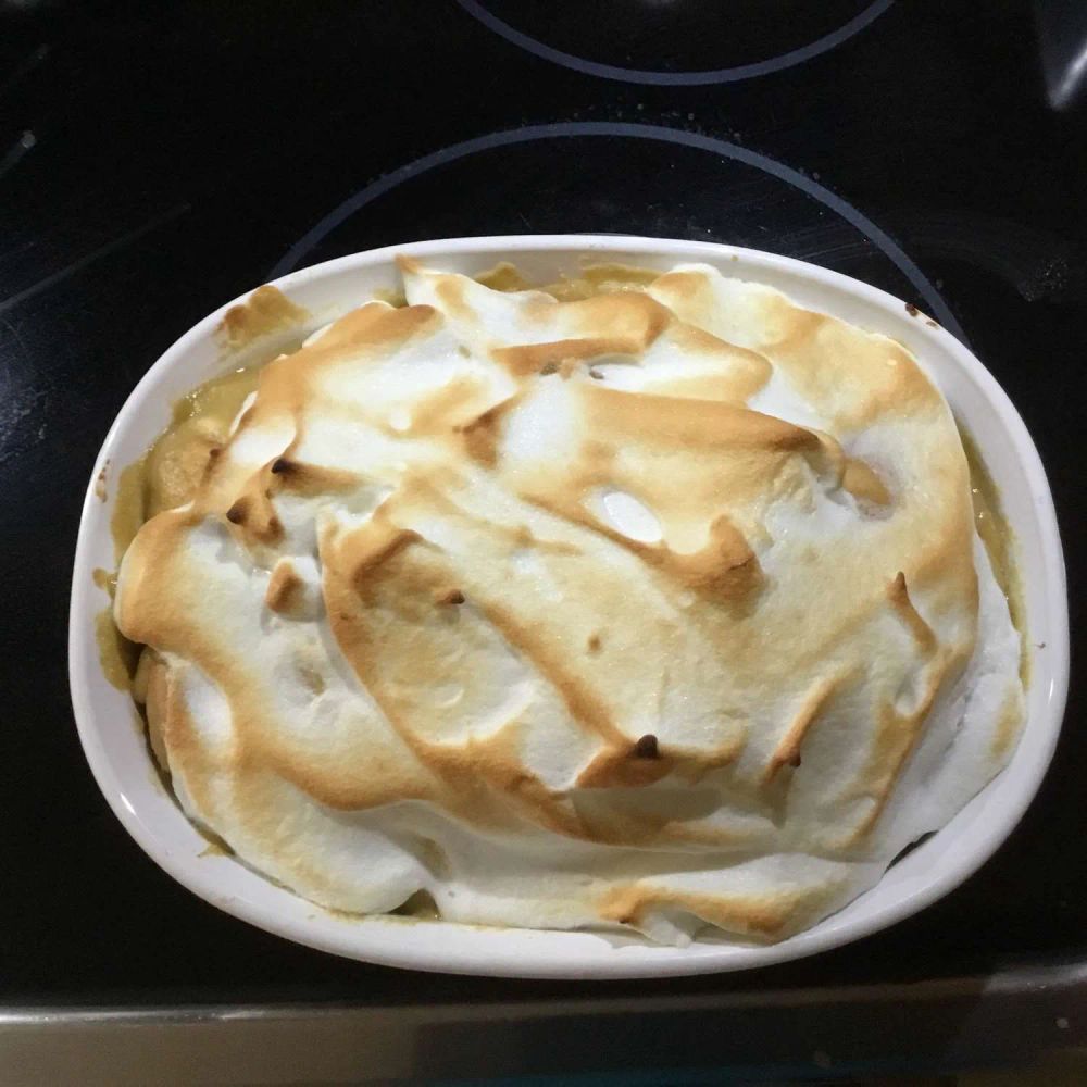 Banana Pudding with Meringue