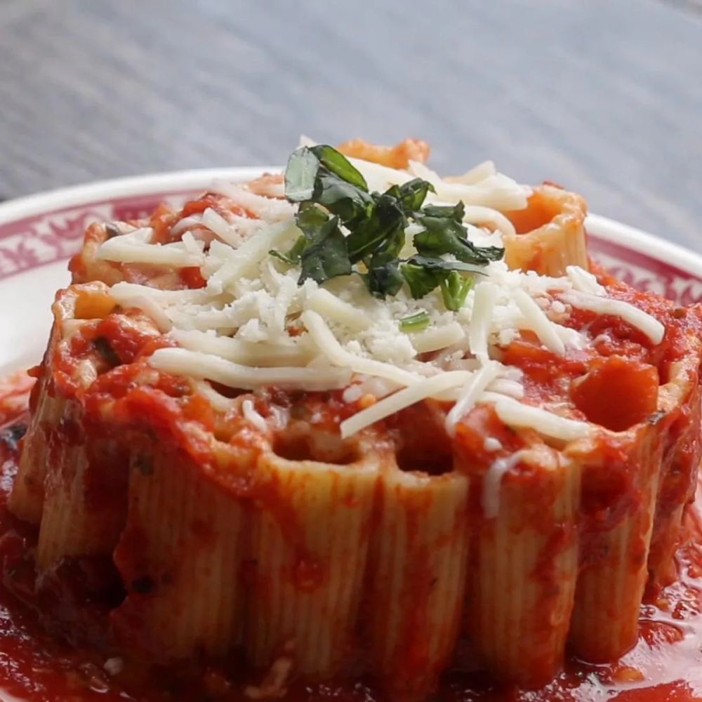 Mug Baked Rigatoni