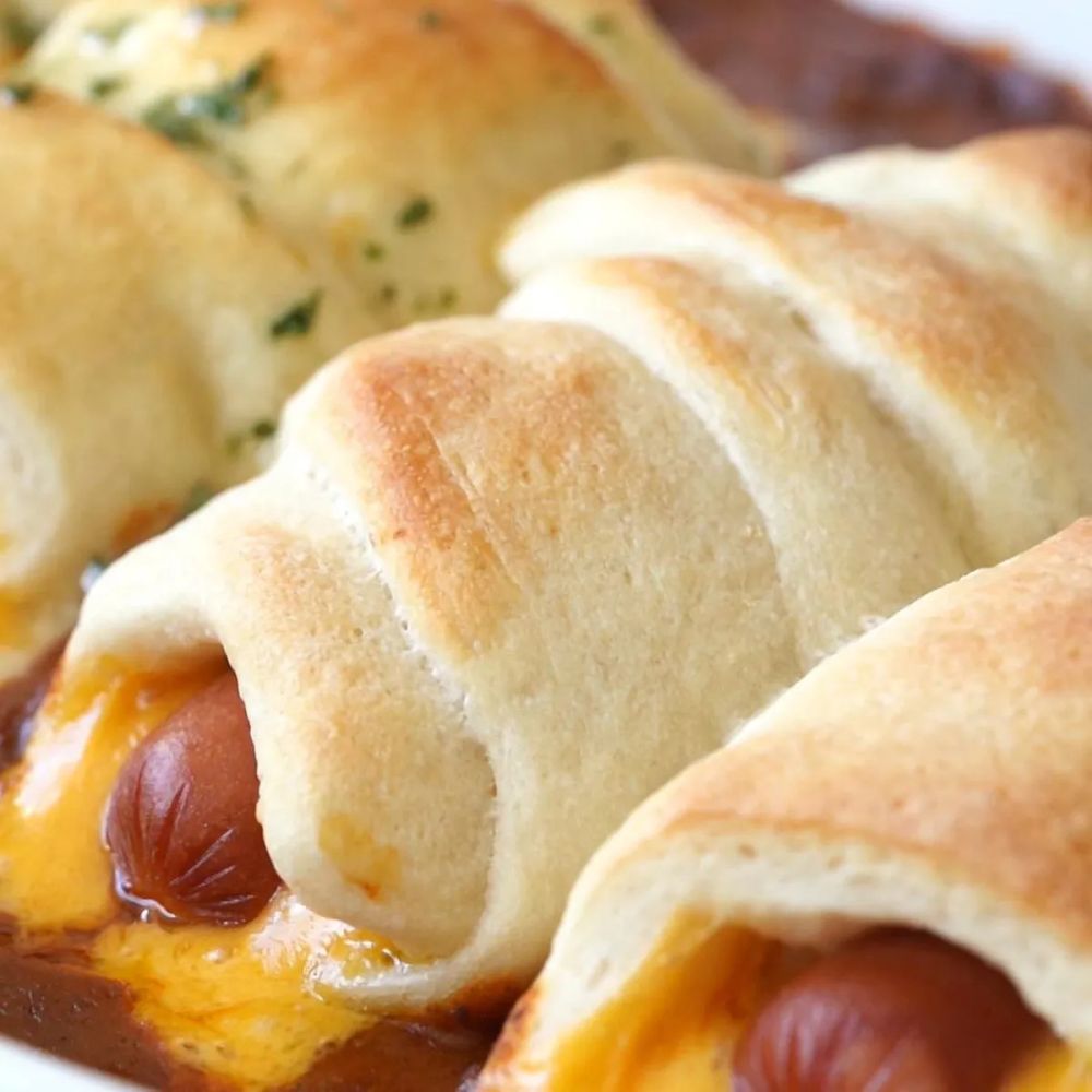 Chili Cheese Dog Bake