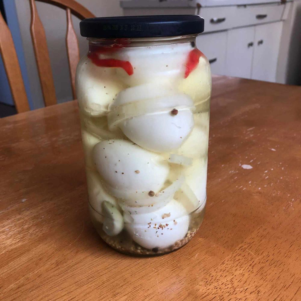 Sweet Pickled Eggs