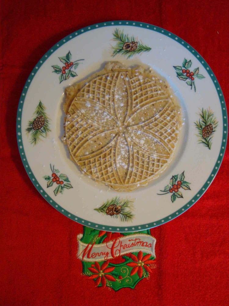 Anise Pizzelles