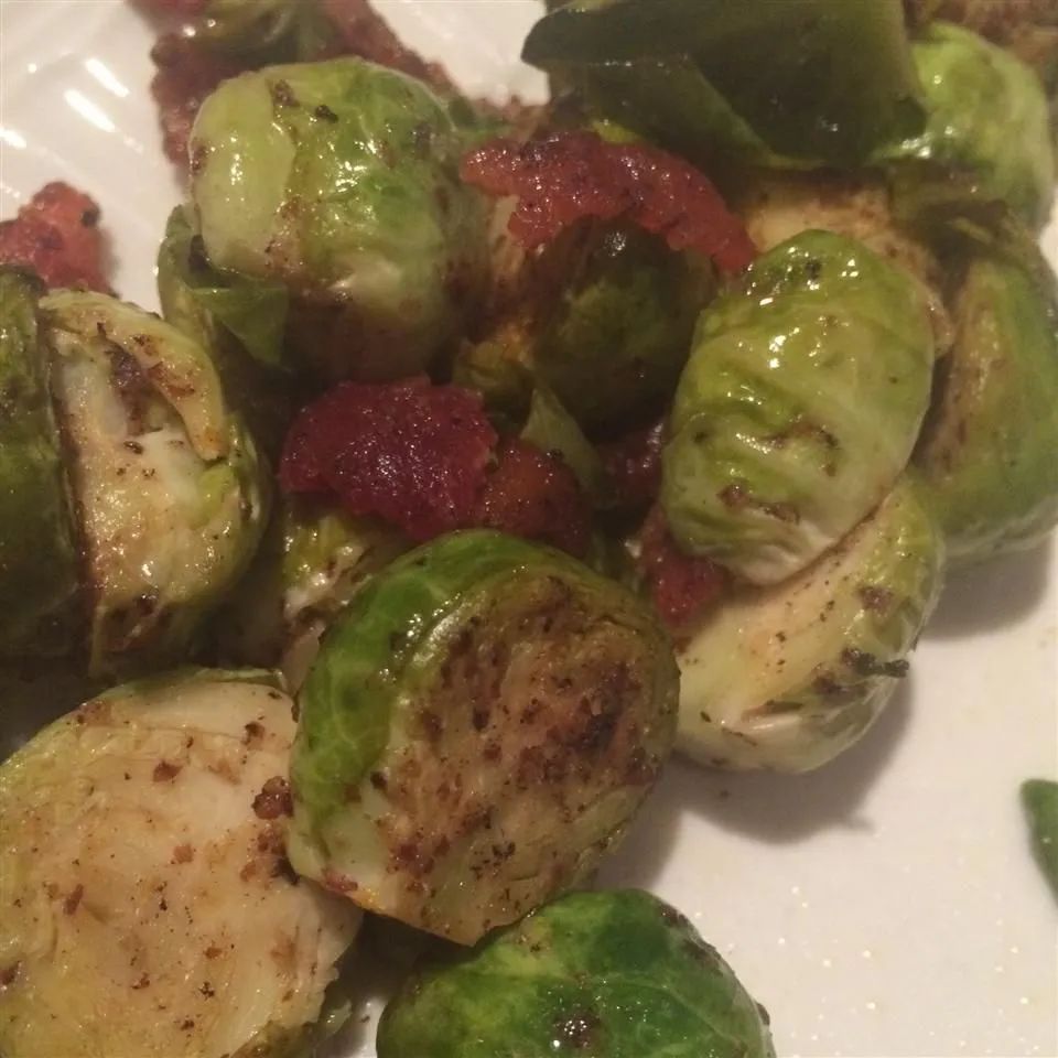 Bacon and Blue Brussels Sprouts