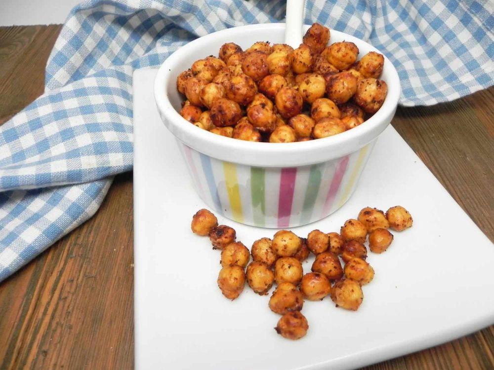 Crispy Air Fryer Chickpeas