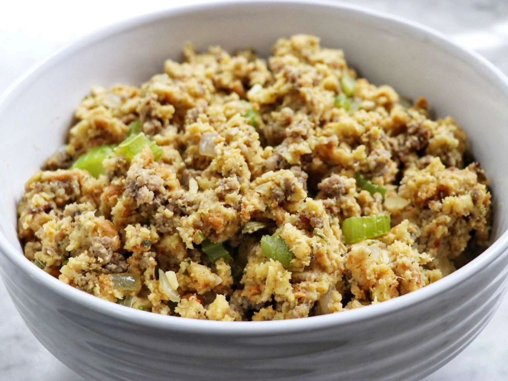 Easiest Sausage Stuffing