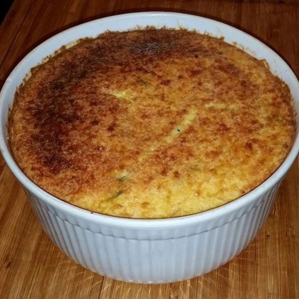 Corn and Crab Pudding