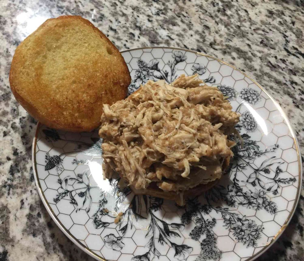 Shredded Chicken Sandwiches