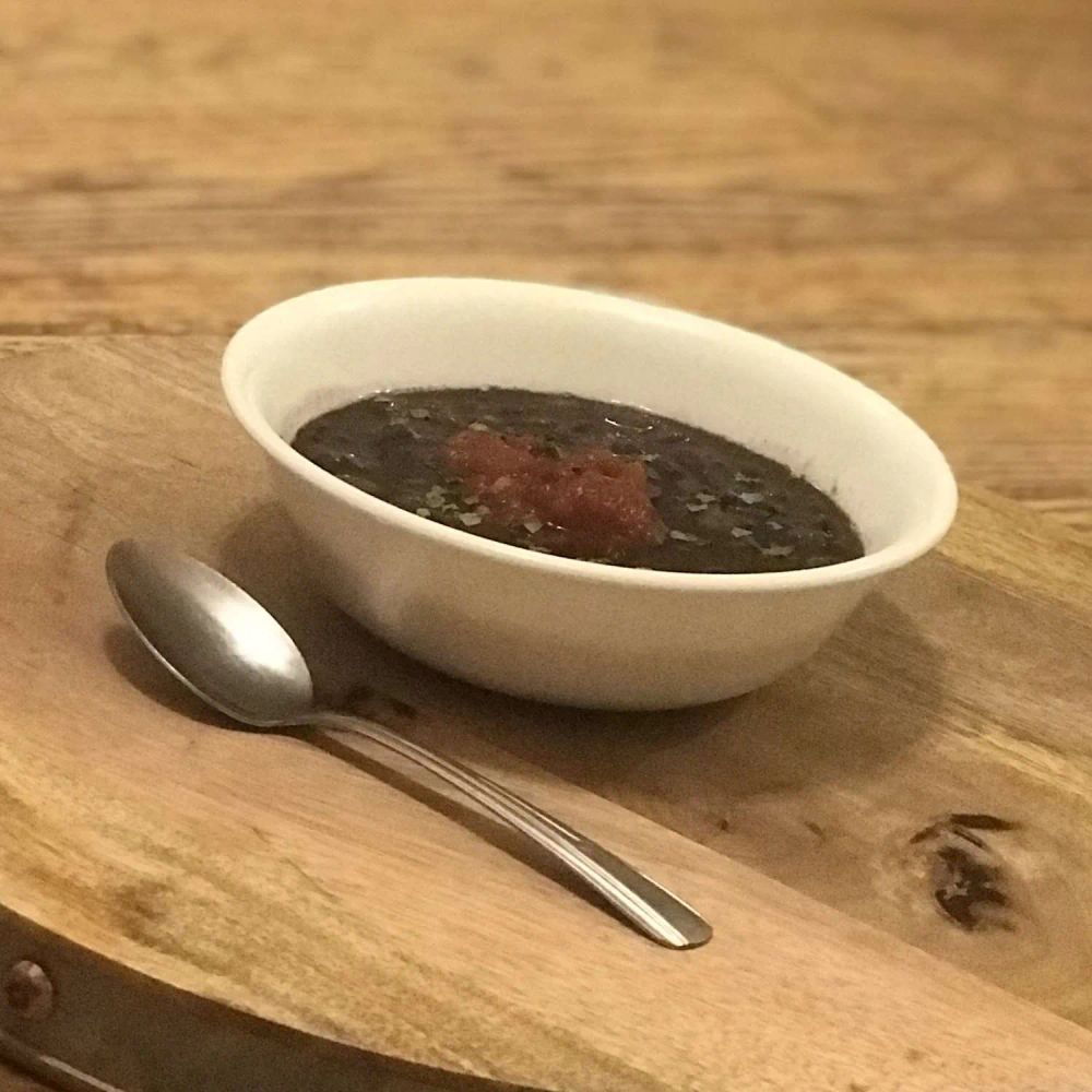 Black Bean Soup from Scratch