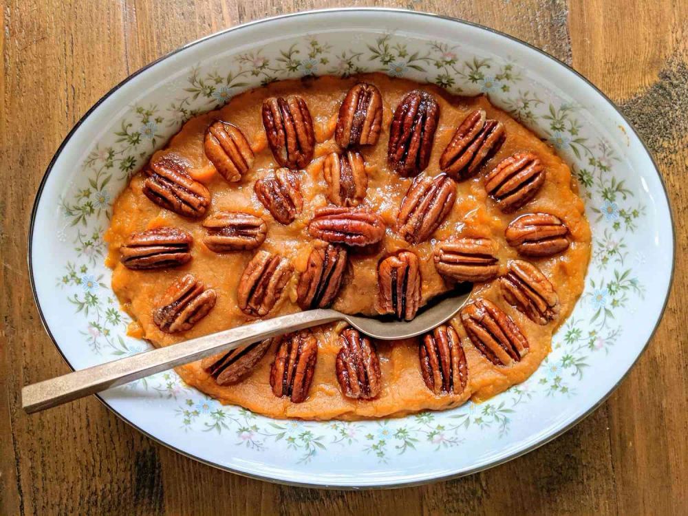 Vegan Sweet Potato Casserole