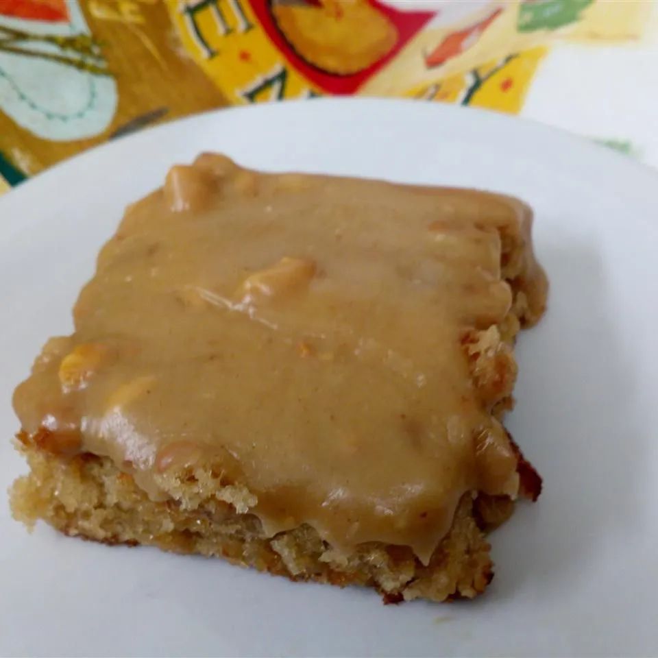 Michigan Maple Peanut Butter Sheet Cake