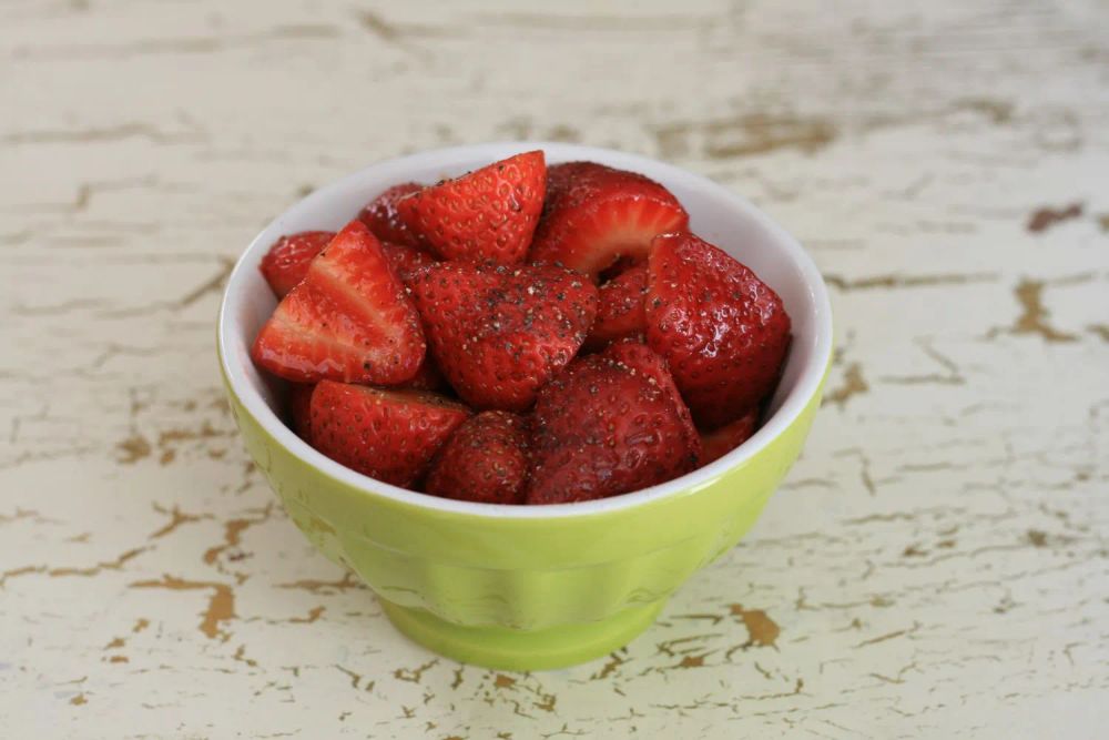 Strawberries with Balsamic Vinegar