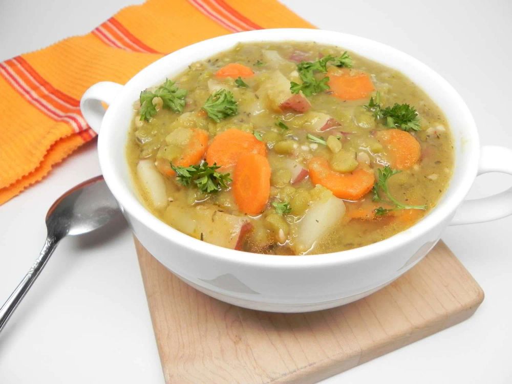 Instant Pot® Vegan Split Pea Soup