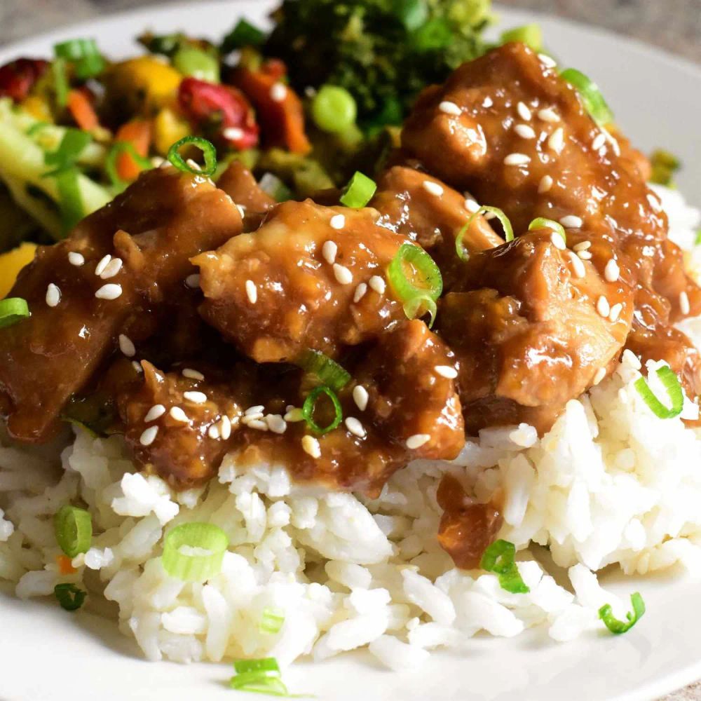 One-Skillet Sesame Chicken Thighs