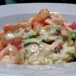 Camarones con Crema (Mexican Shrimp in Cream)