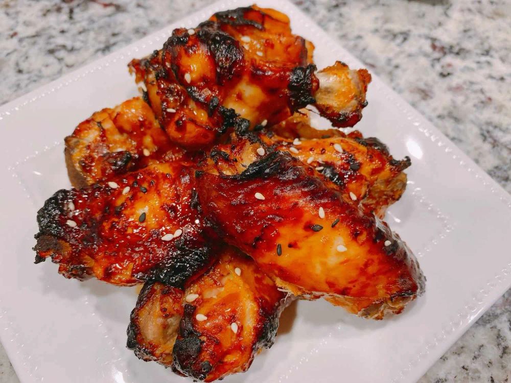 Air Fryer Gochujang Wings