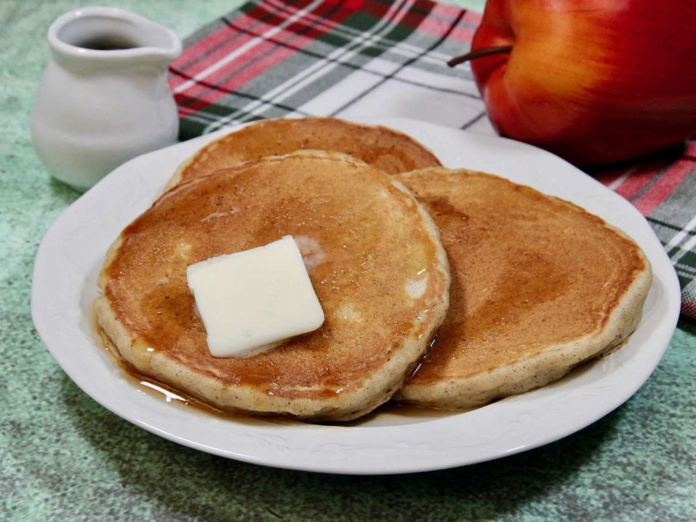 Mom's Applesauce Pancakes