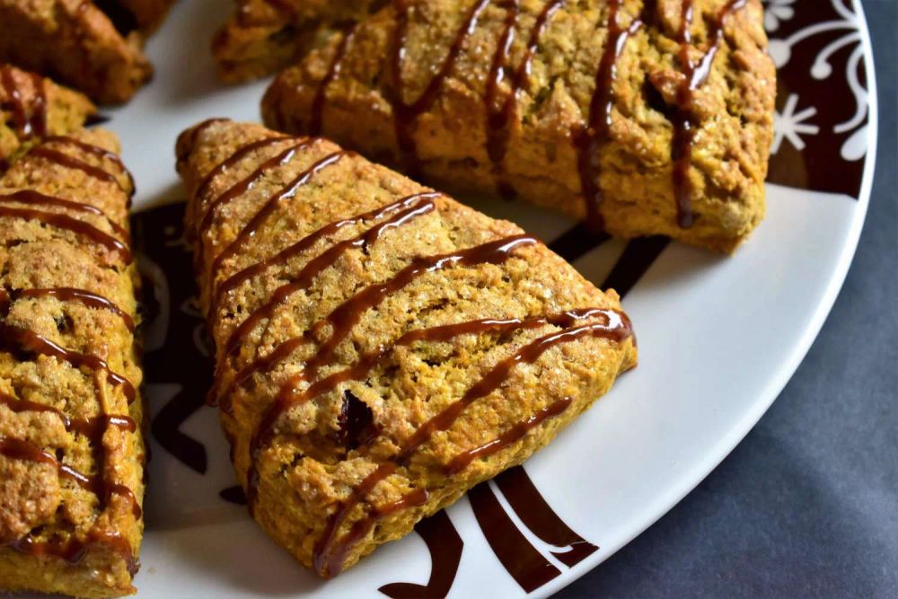 Pumpkin Ginger Scones