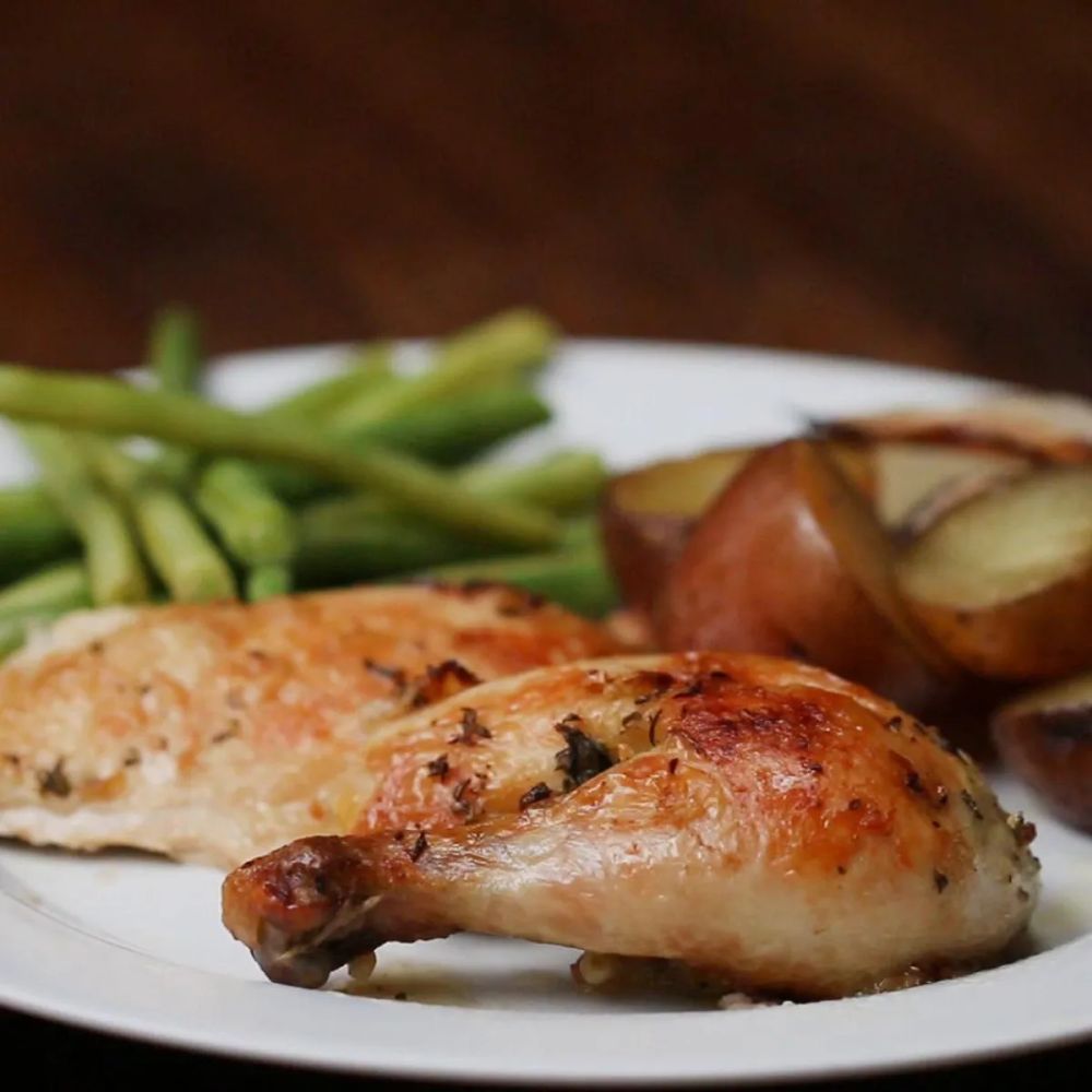 Slow Cooker Herb Butter Chicken