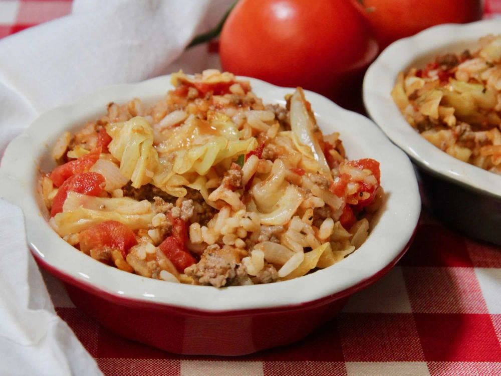 Deconstructed Stuffed Cabbage Casserole