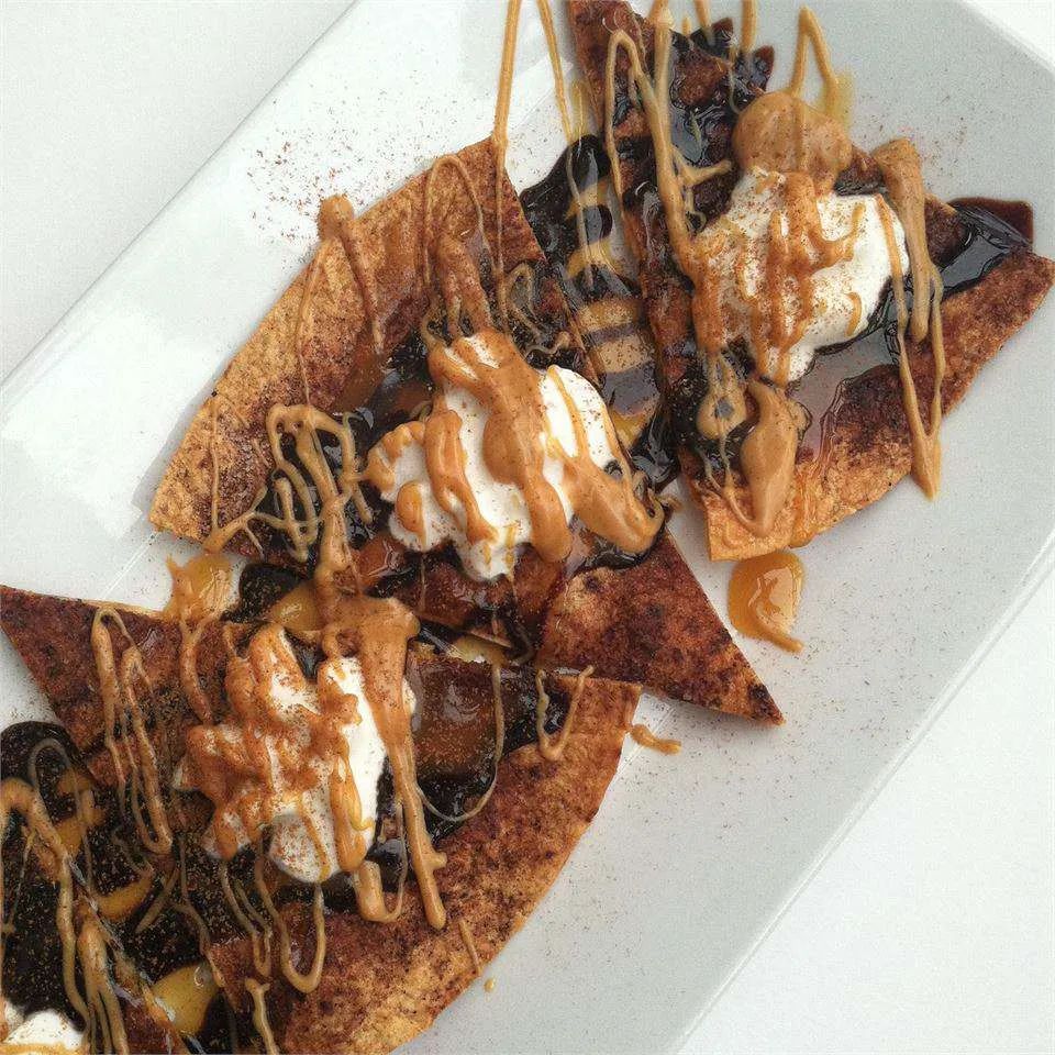 Chocolate Allspice Dessert Nachos