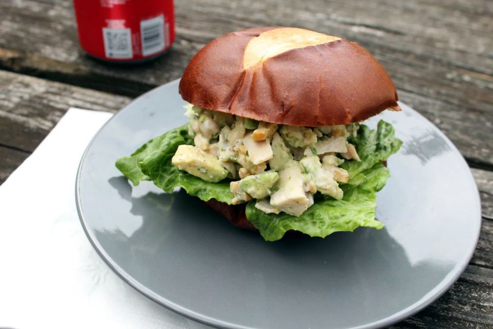 Avocado Ranch Chicken Salad