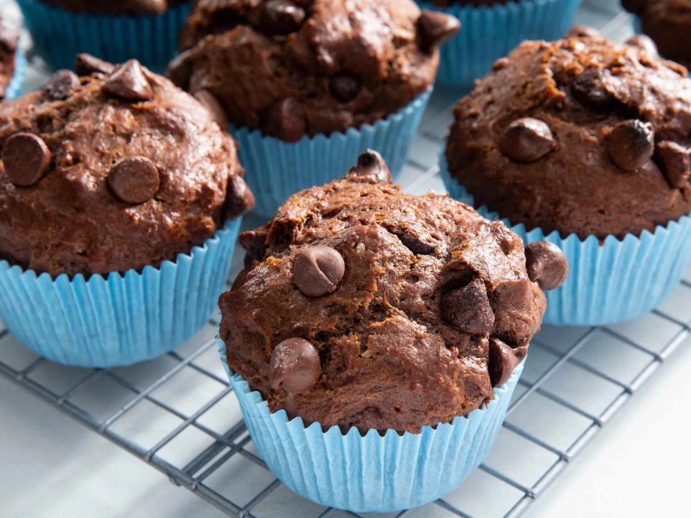 Moist Chocolate Muffins