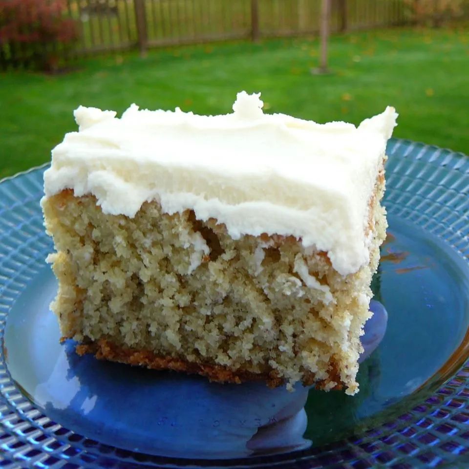 Banana Cake with Cream Cheese Frosting