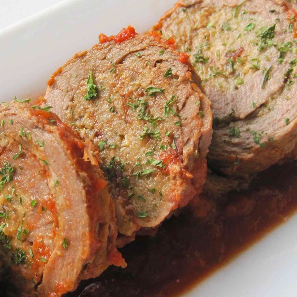 Bob's Slow Cooker Braciole