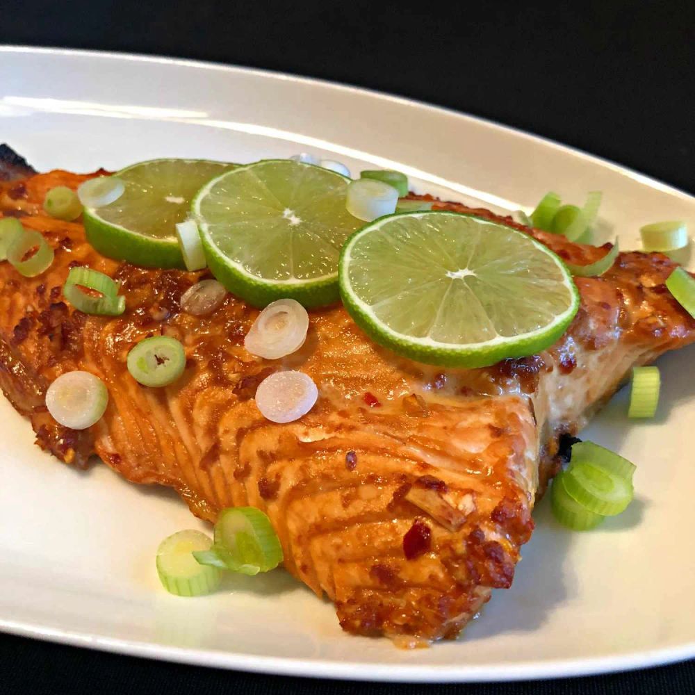 Chile Garlic BBQ Salmon