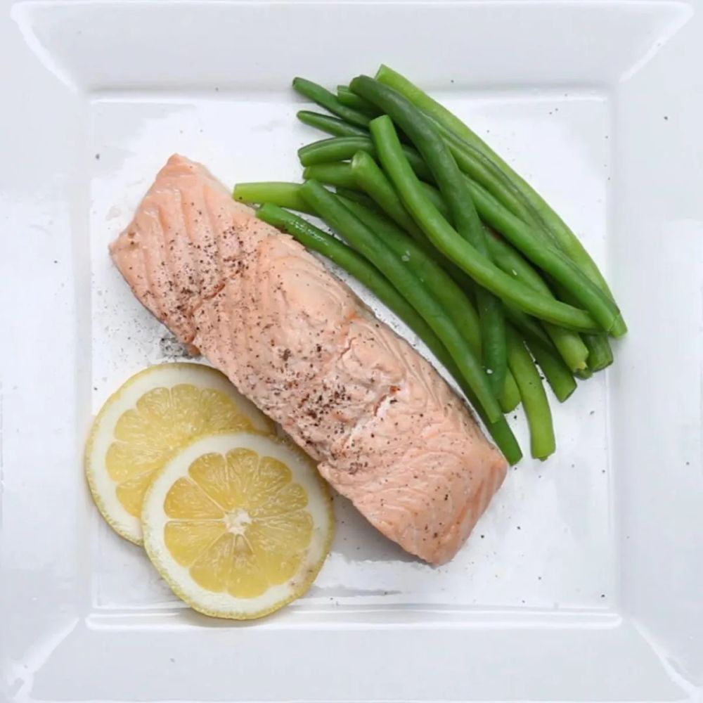 Poached Salmon