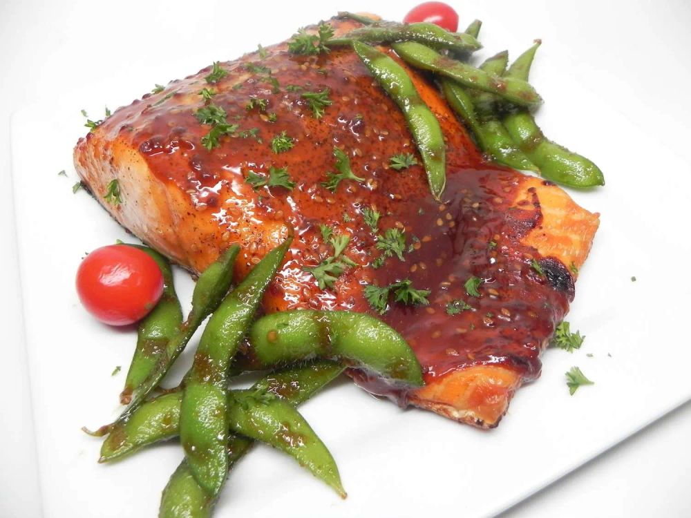 Maple Dijon Salmon