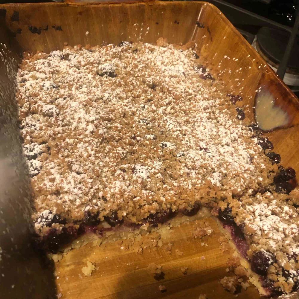 Blueberry-Lemon Crumb Bars