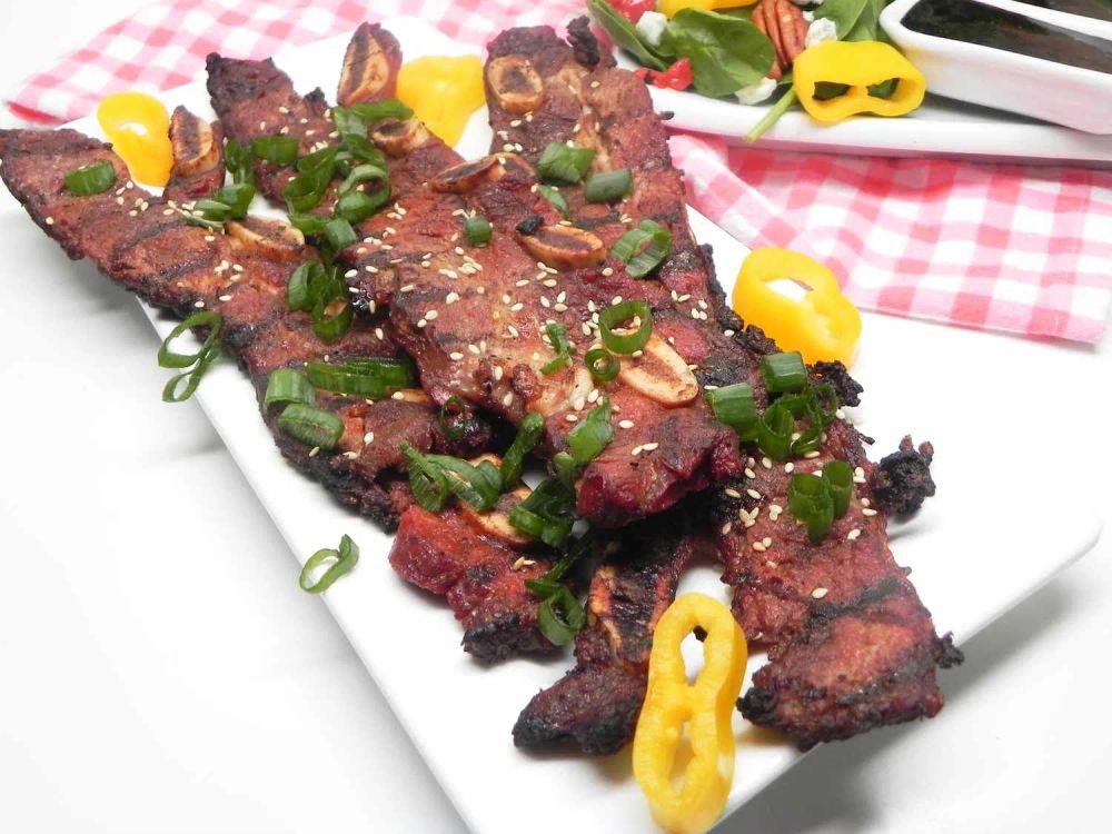 Las Vegas Galbi (Korean-Style Beef Ribs)