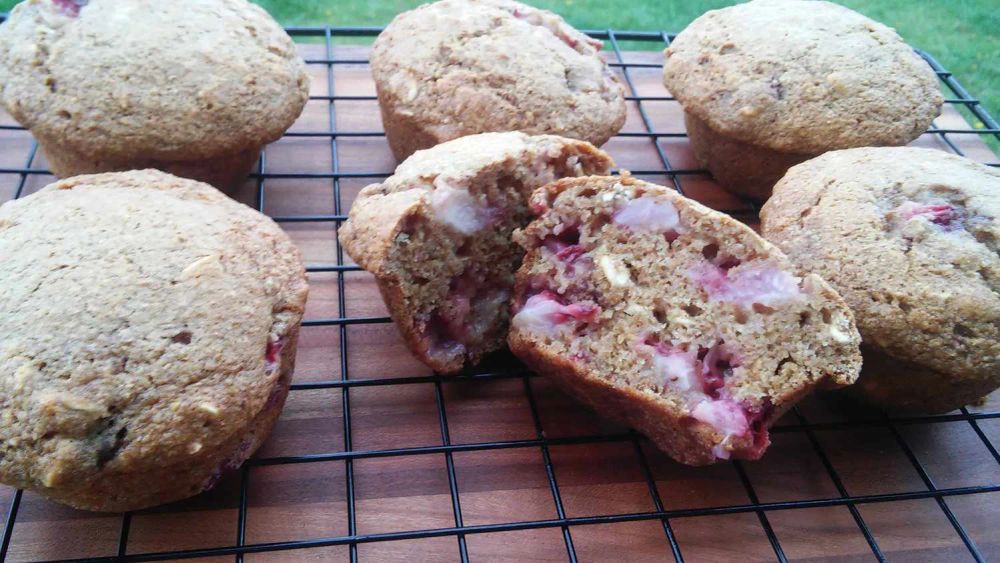 Vegan Strawberry Muffins