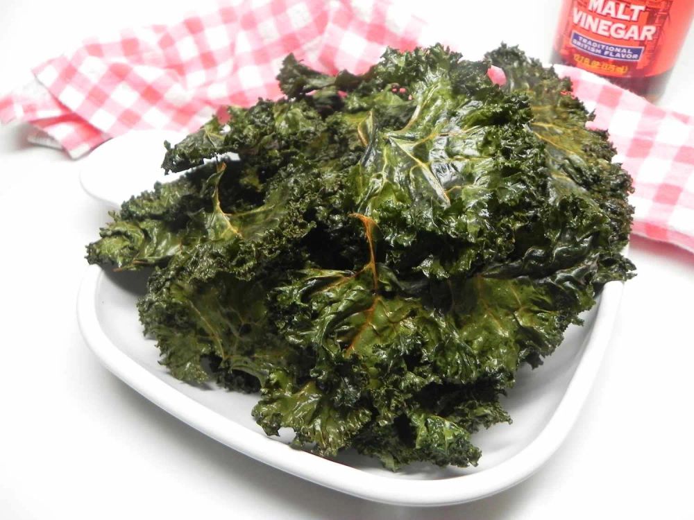 Salt and Vinegar Kale Chips