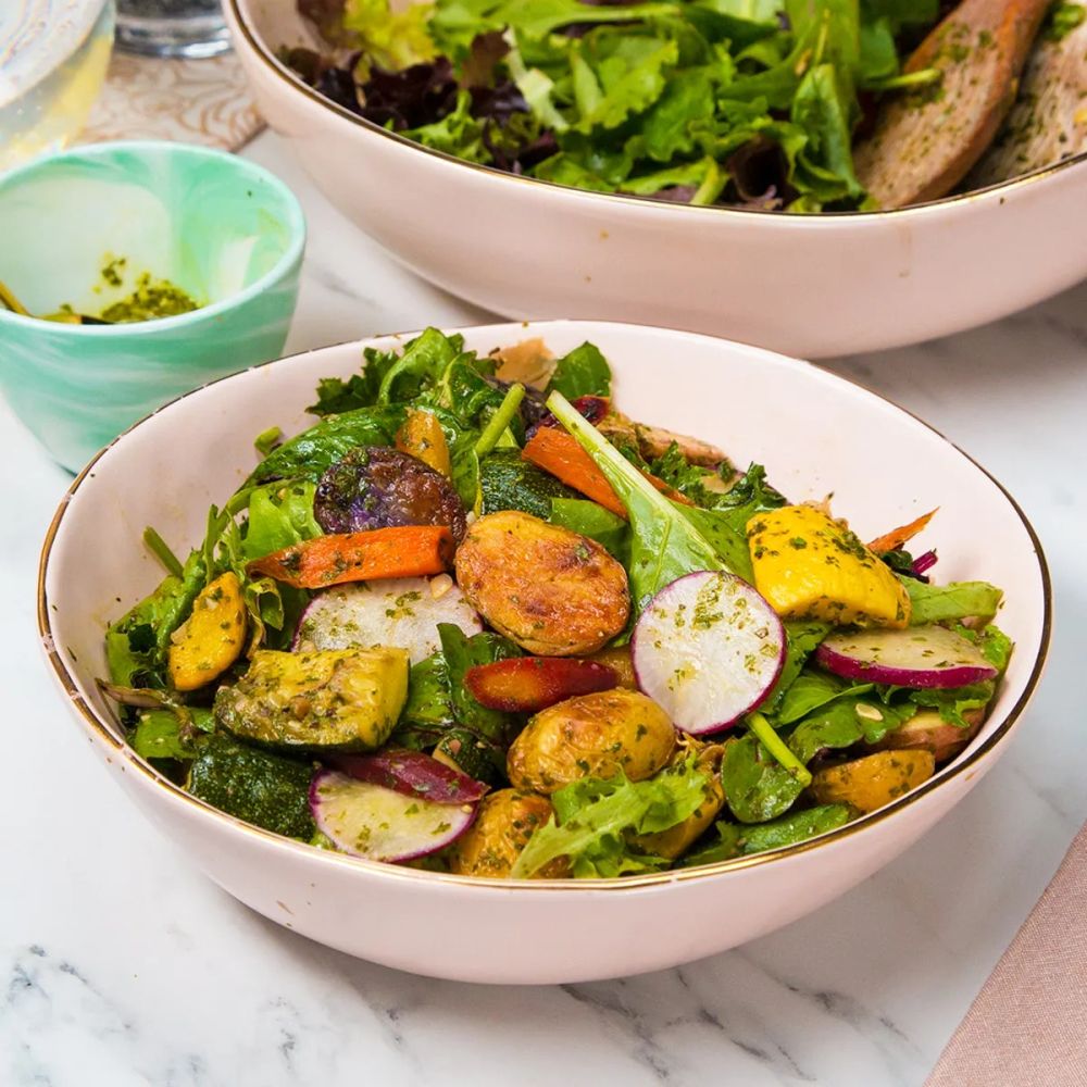 Roasted Veggie Summer Salad