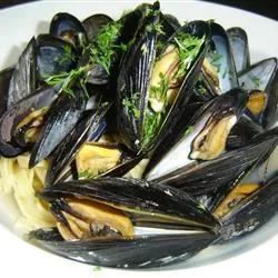 Steamed Mussels II