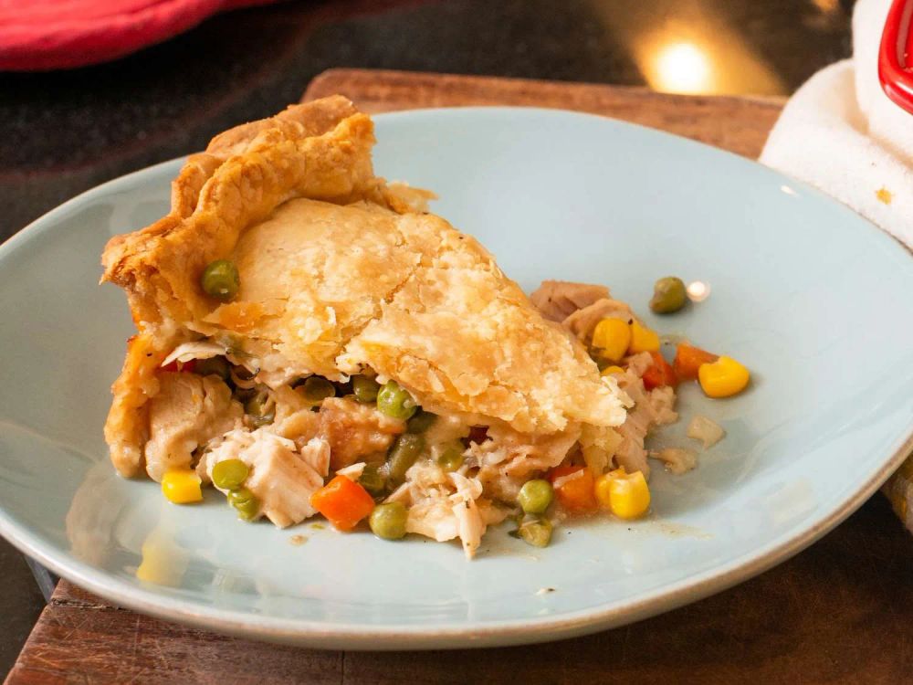 Dad's Leftover Turkey Pot Pie