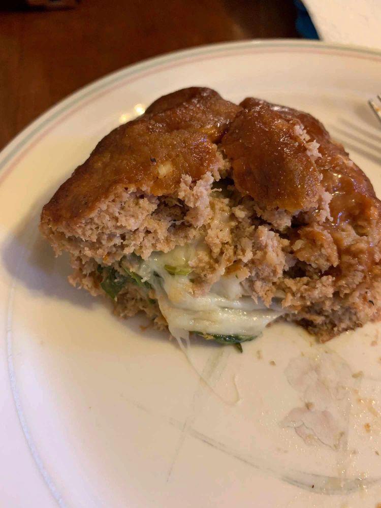 Stuffed Turkey Meatloaf