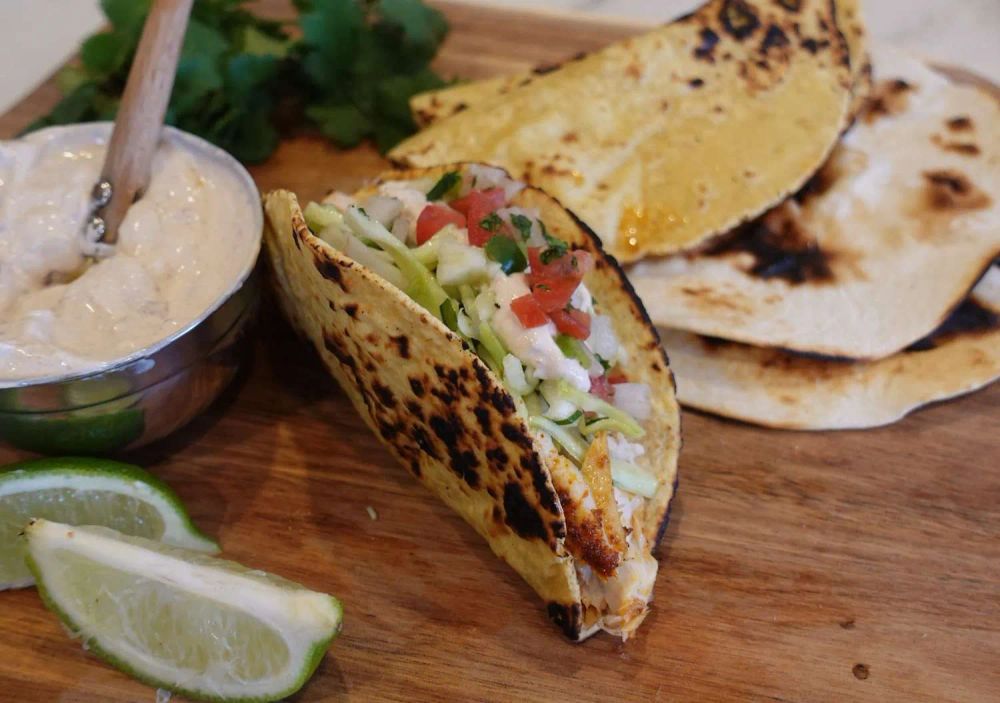 Easy Sheet Pan Fish Tacos