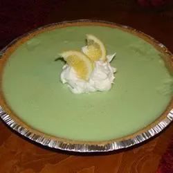 No Bake Lemon-Lime Chiffon Pie