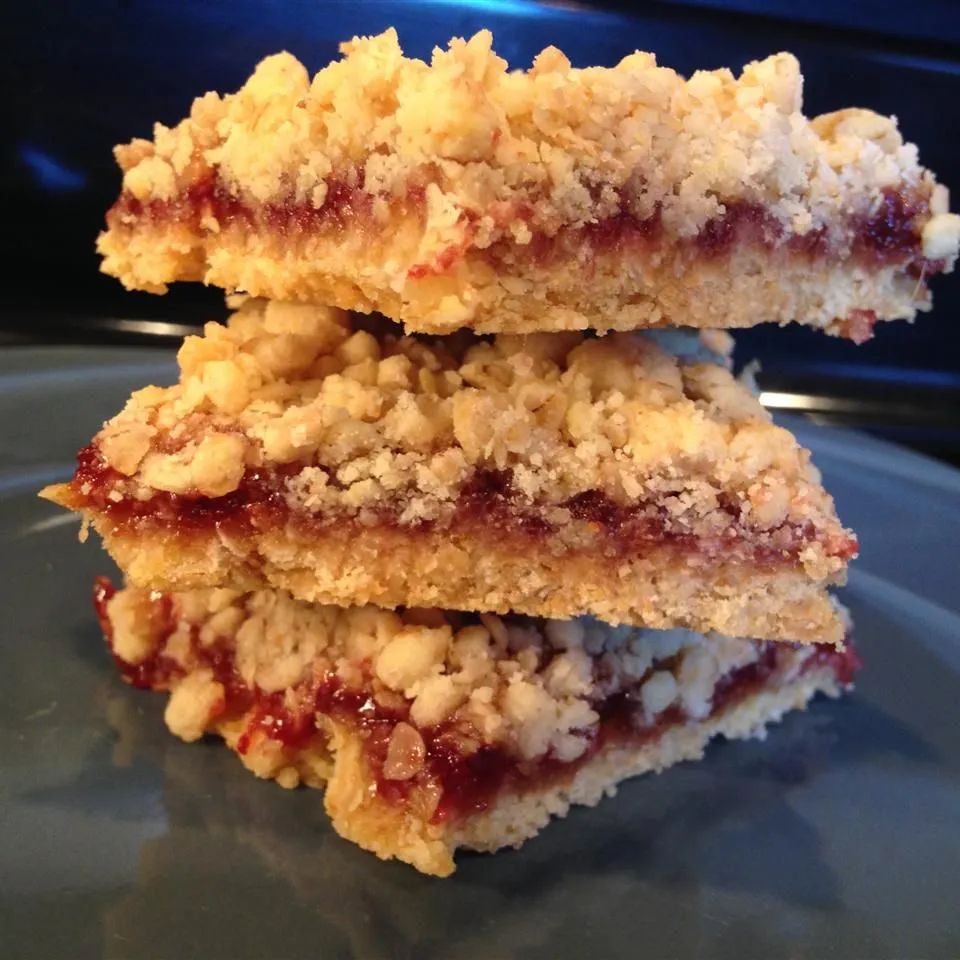 Raspberry Oatmeal Bars