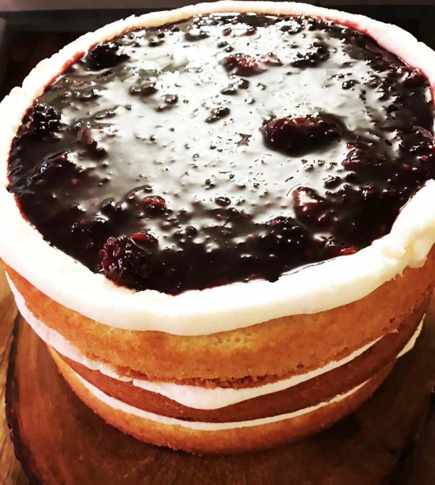 Blackberry Cake Filling