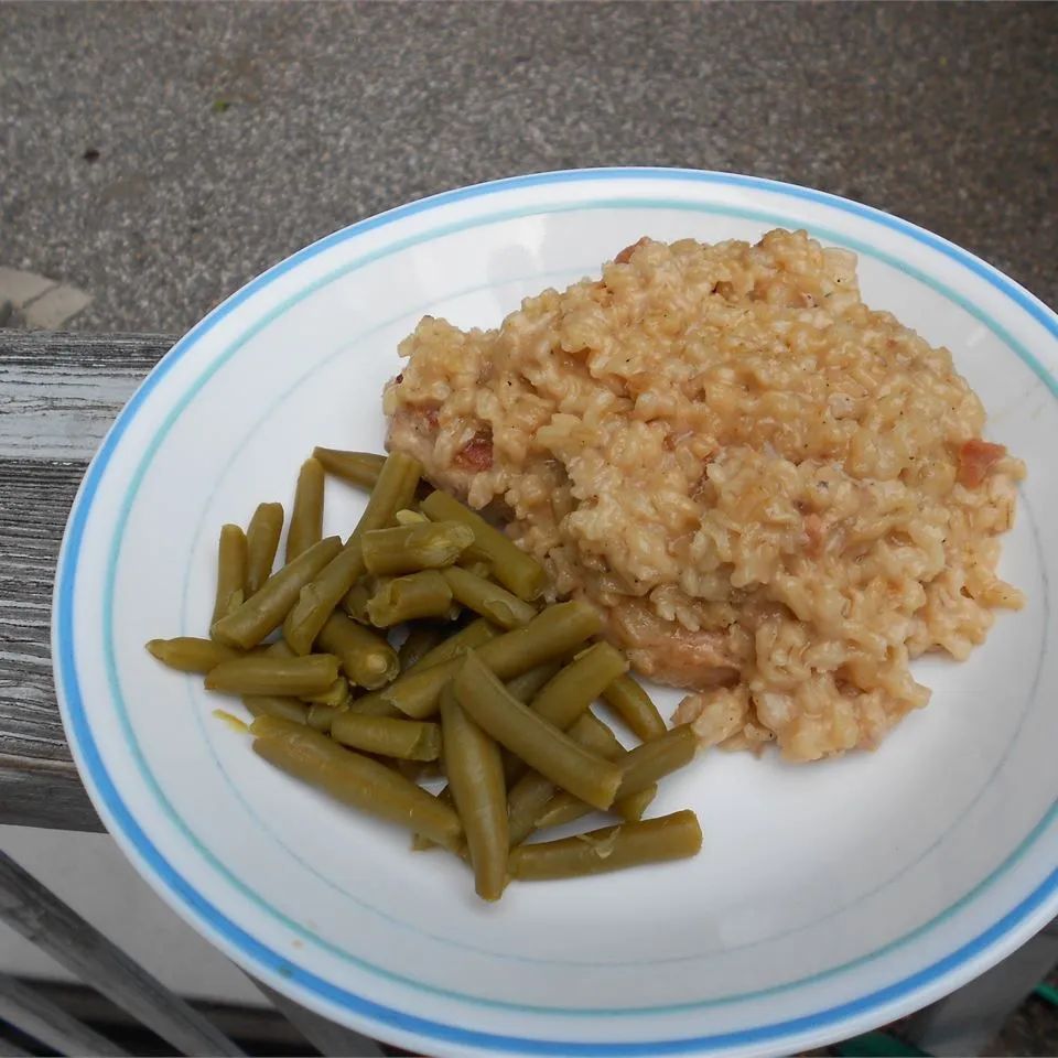 Pork Chop and Rice Casserole