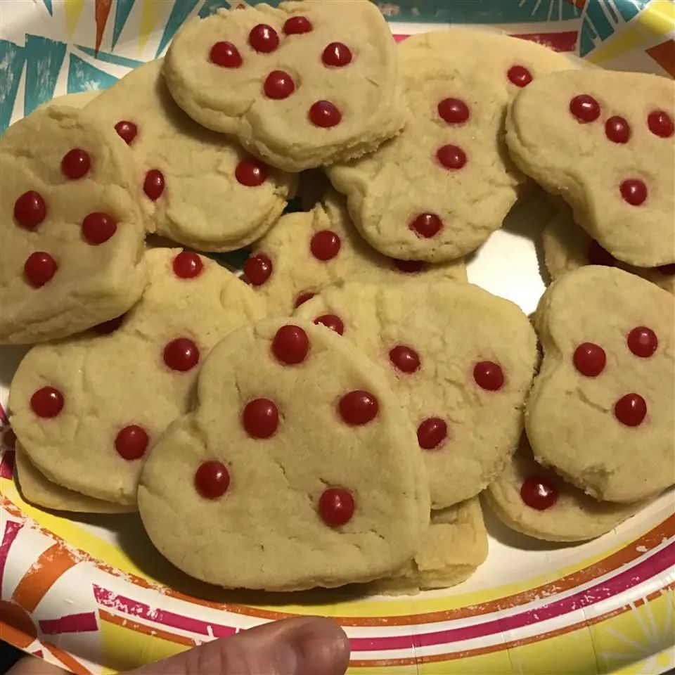 Red Hot Sugar Cookies