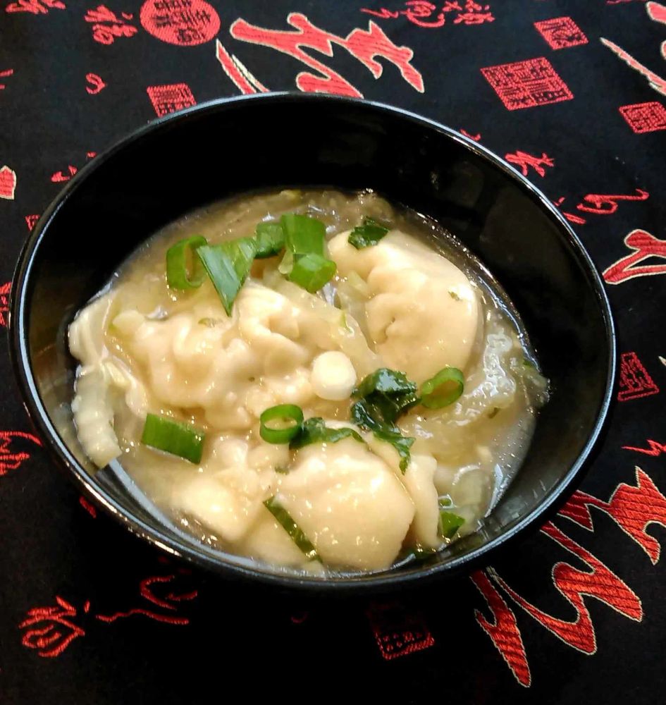 Instant Pot Dumpling Soup