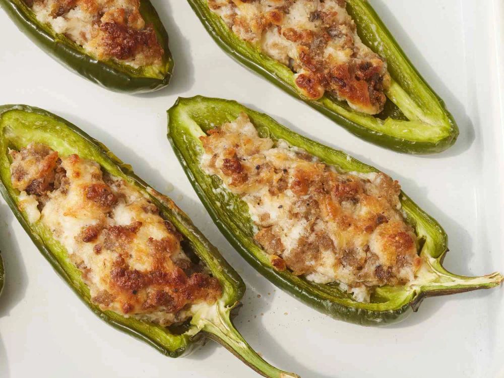 Sausage Stuffed Jalapeños