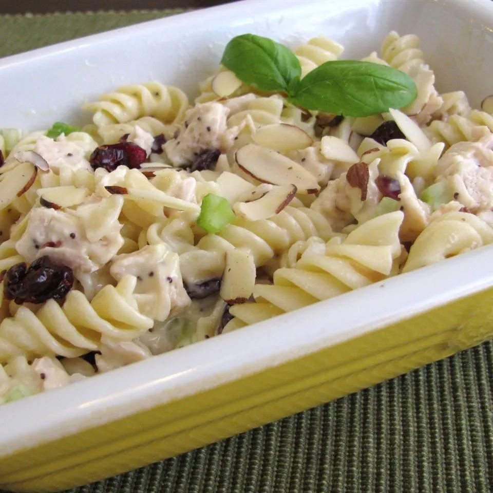 Poppy Seed Chicken Pasta Salad