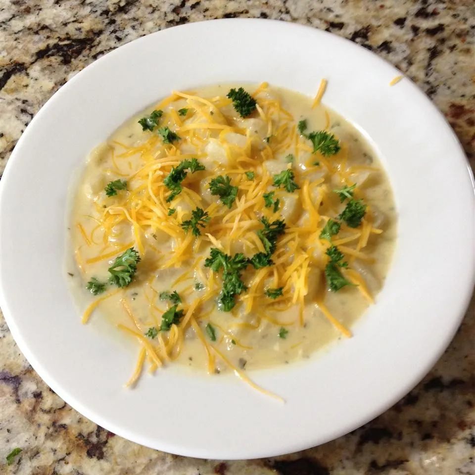 Smoky Vegetarian Potato Soup